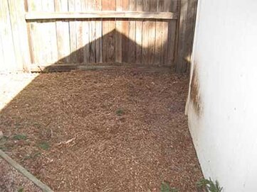 Wood chips used for mulch, by Anderson Tree Company, Sacramento, CA